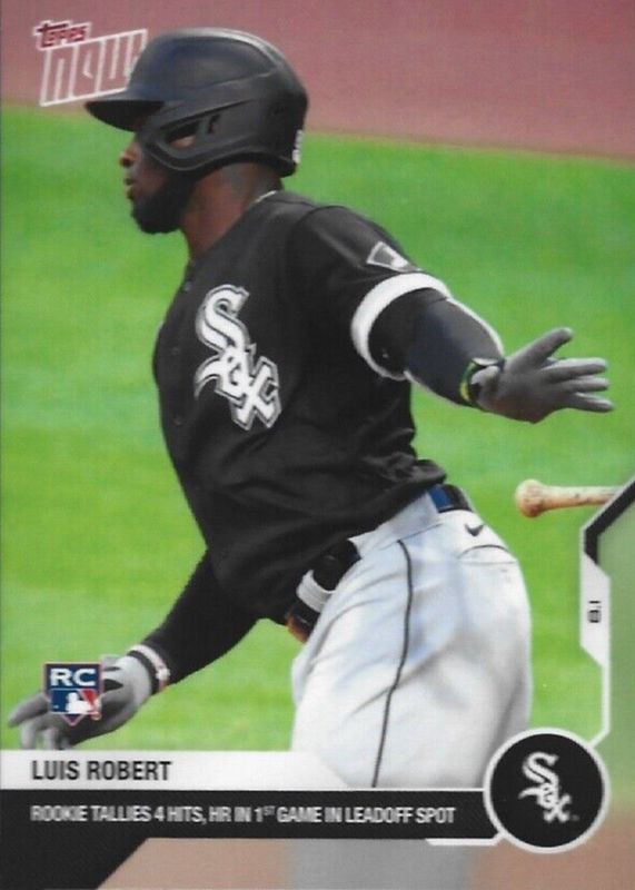 Luis robert MLB ルーキー Cuba 15枚限定 auto 2024 Topps Series 1